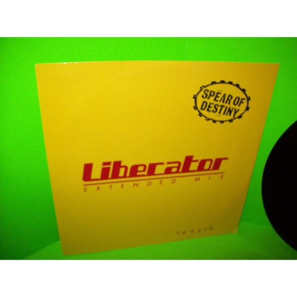Spear Of Destiny ‎Liberator Extended Vinyl 12" Record 1987 New Wave Post-Punk NM - Picture 3 of 3